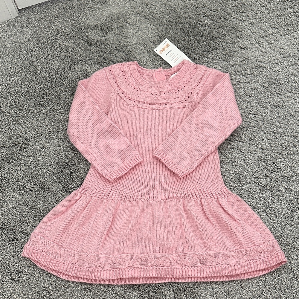 Gymboree Soft Pink Knit Dress